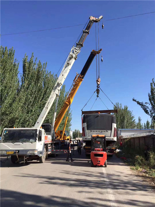 澜沧县港口集装箱搬运案例